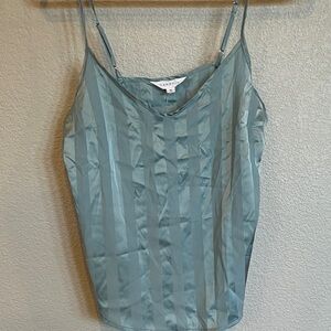 Blue Striped Camisole and pant set